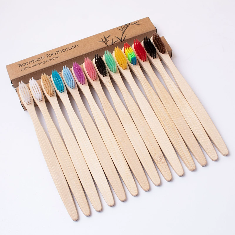 Bamboo Charcoal Soft Bristle Toothbrush Set | Eco-Friendly Adult Toothbrush - Image 3