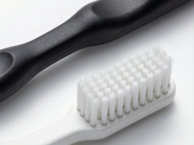 Premium Soft Bristle Toothbrush Set - Japanese Nano Style, 2-Pack
