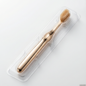 Luxury Gold-Plated Soft Bristle Toothbrush – Premium Gift Box